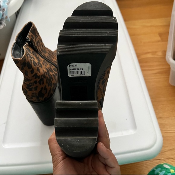 Aldo Leopard Ankle boots - Picture 2 of 7